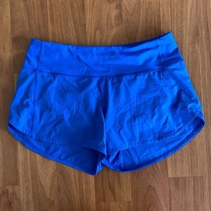 ❤️ Lululemon Speed Up Mid-Rise Lined Short Blue Size 6 Like New